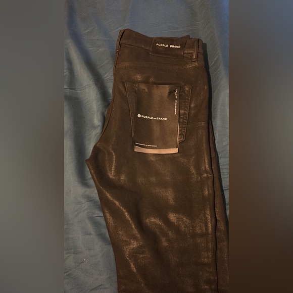 purple jeans size 32 waist can negotiate - Picture 2 of 8